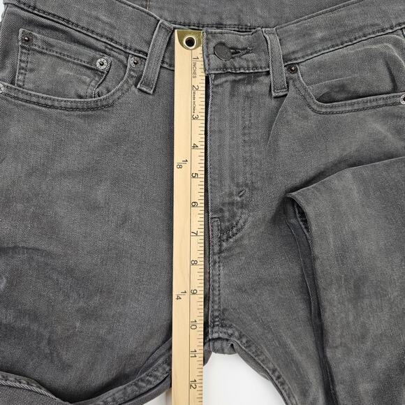 Levi's 513 Jeans Men's 29x32 Skinny Fit‎ Gray Dark Wash Comfort Stretch Casual - Picture 7 of 9